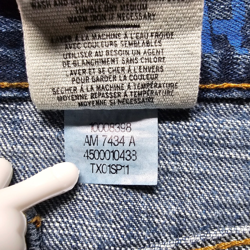 Ariat M-Series Relaxed Straight Leg Jeans Mens 34x32 Medium Wash Blue AM 7434 A - Picture 8 of 11